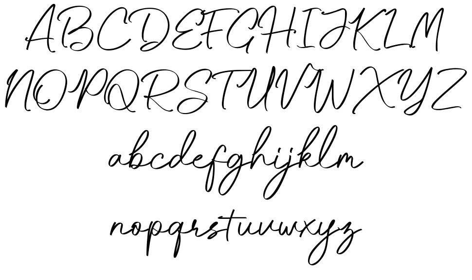 Rocketto font specimens
