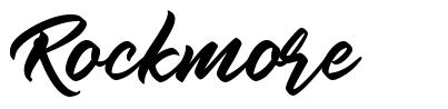 Rockmore шрифт
