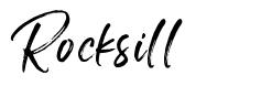 Rocksill font