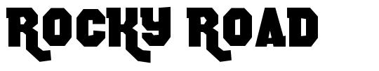 Rocky Road font