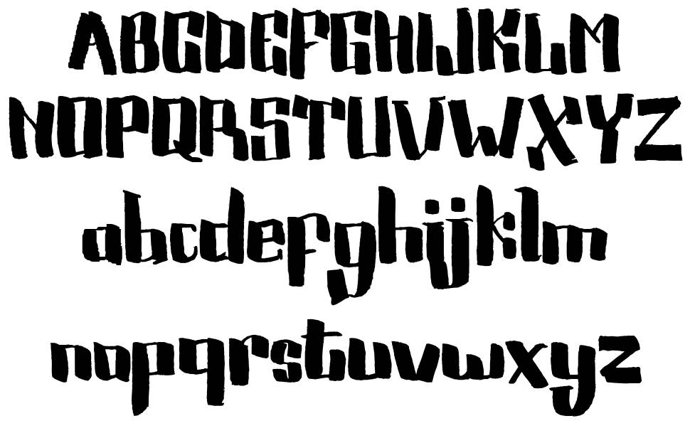 Rockyboard font specimens