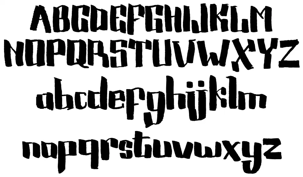 Rockyboardfont specimens