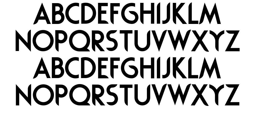 Rodondo font Örnekler