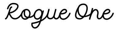 Rogue One font