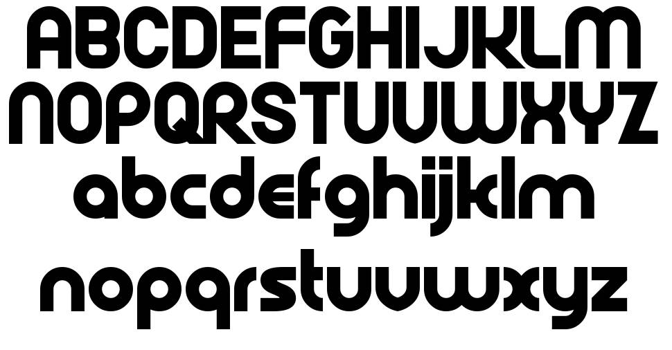 Rollcage font Örnekler