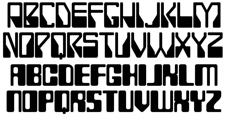 Rollerball 1975 font Örnekler