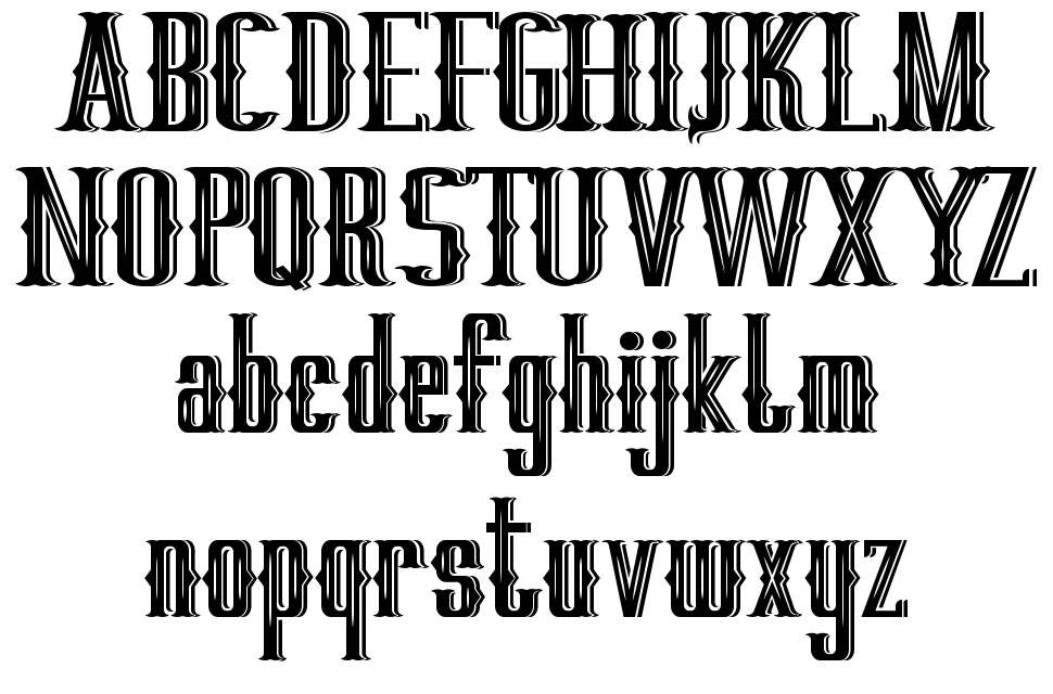 RollKing font Örnekler