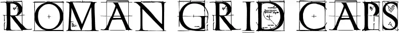 Roman Grid Caps