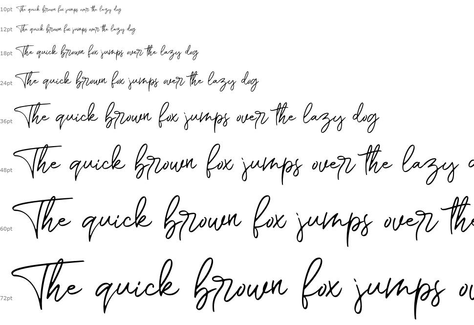 Romantic Couple Script font Şelale