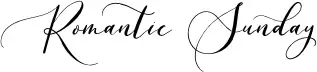Romantic Sunday Font By Reyreyblue Fontriver