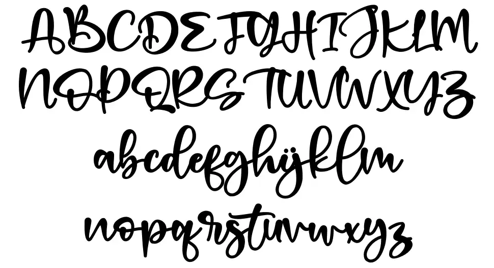 Romeo Julietfont specimens