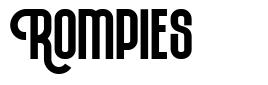 Rompies 字形