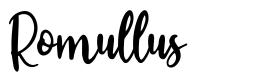 Romullus шрифт