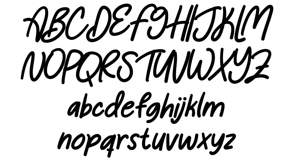 Roomboy font specimens