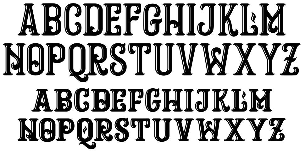 Ropstone font Örnekler