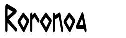 Roronoa フォント