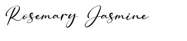 Rosemary Jasmine font