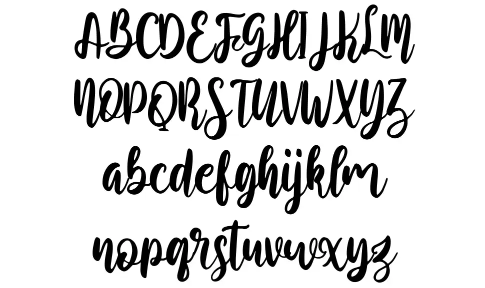 Rosetypefont specimens