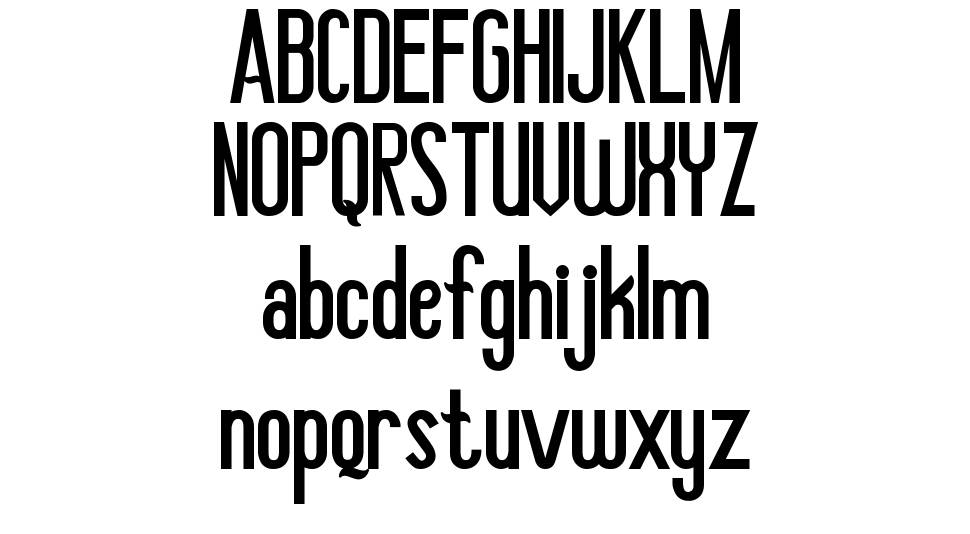 Roshmary font Örnekler