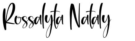 Rossalyta Nataly font