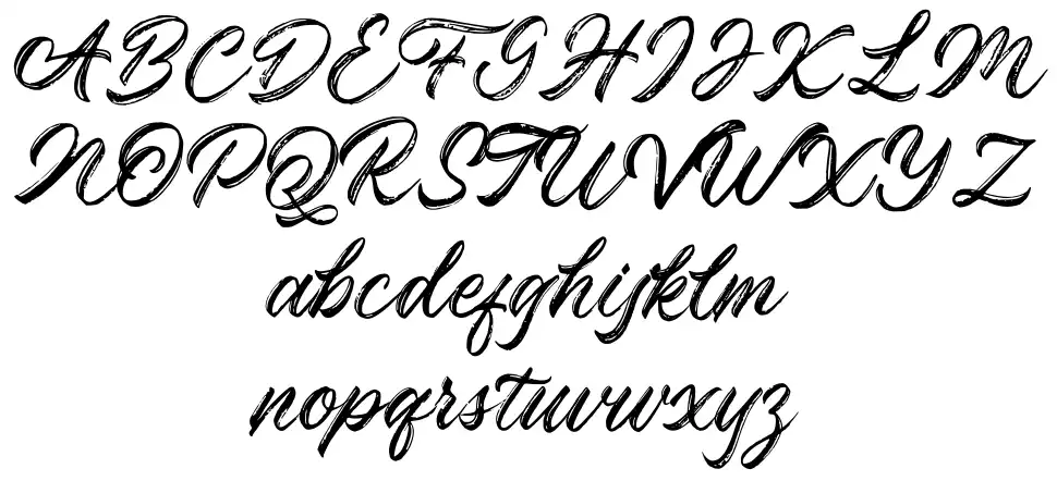 Rosskeyfont specimens