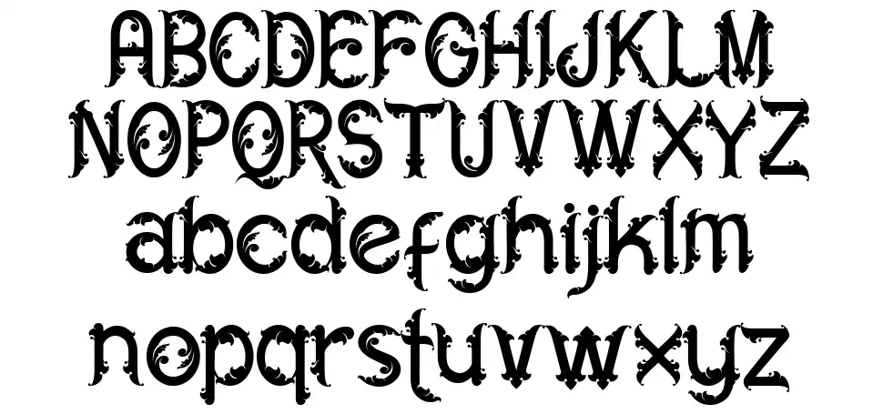 Roster font by Ahmad Zulfikar Ali FontRiver