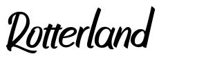 Rotterland шрифт