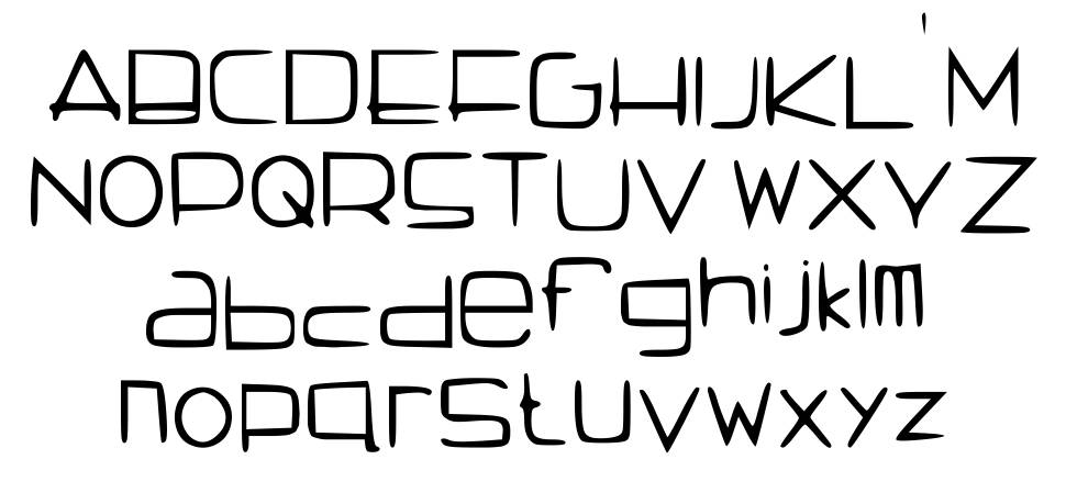 Rotund font specimens