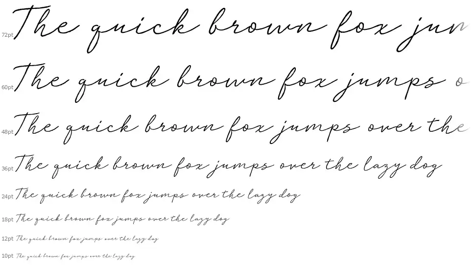 Rough Draft font Waterfall