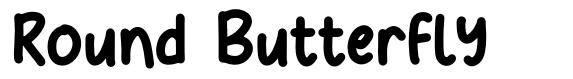 Round Butterfly font