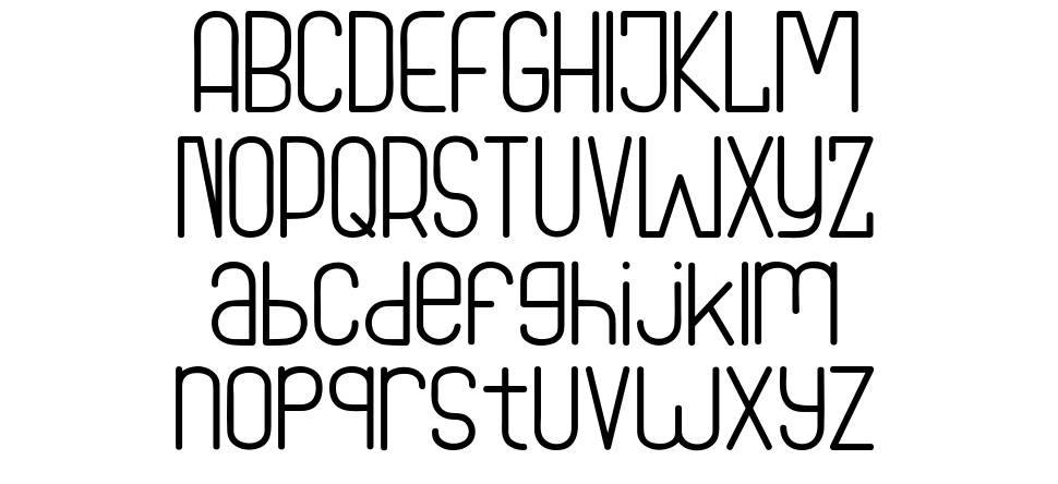 Round Light font Örnekler