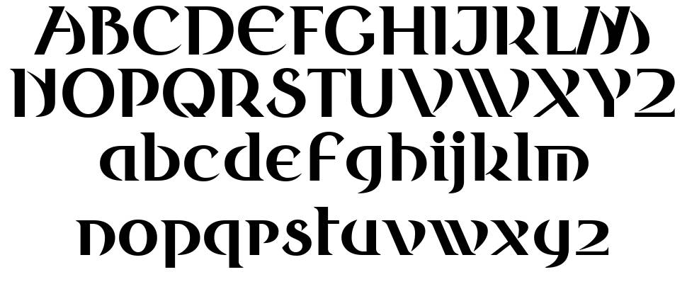 Round Style font specimens