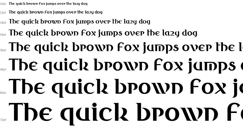 Round Style font Şelale
