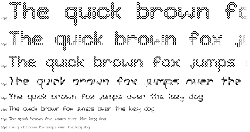 Rounded Square font by Donatien Polliand FontRiver