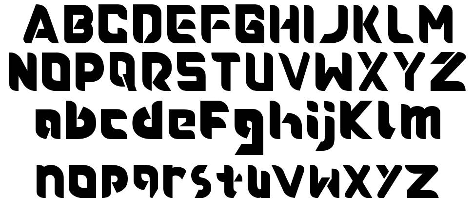 Roundfra font Örnekler