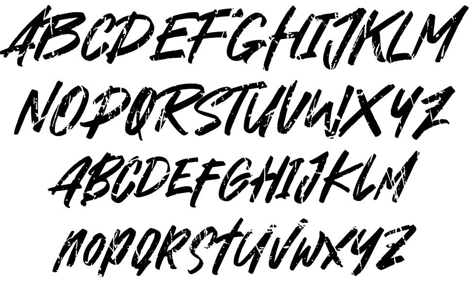 Rowdex font specimens