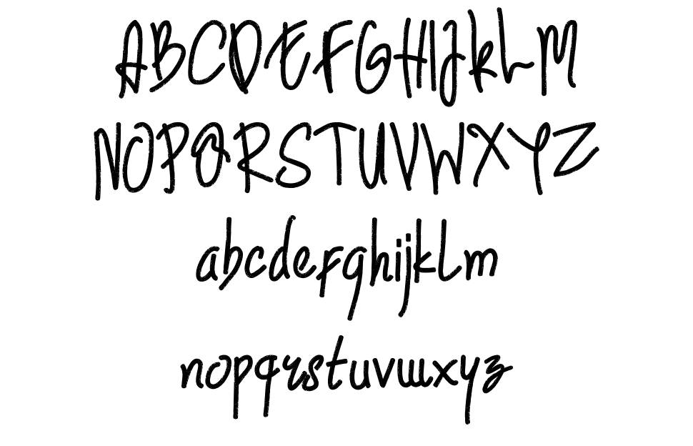 Rowdy font Örnekler