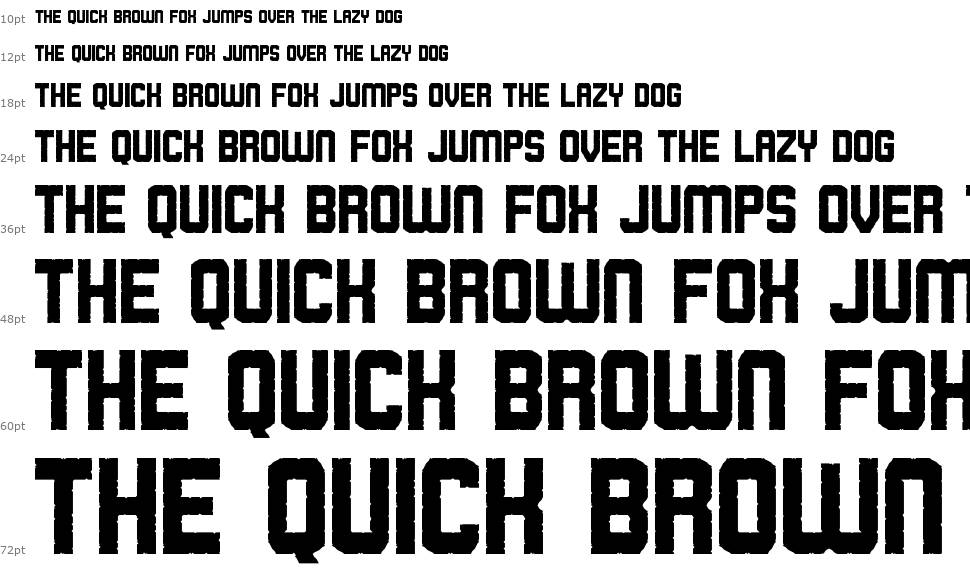 Rowdy Space Pirates font Waterfall