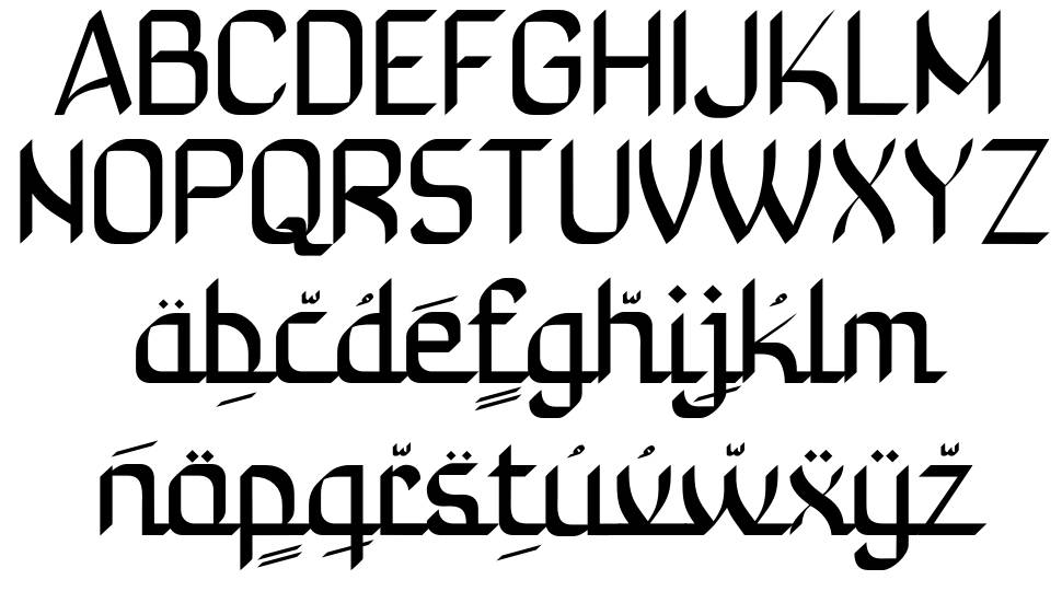 Rowit font specimens