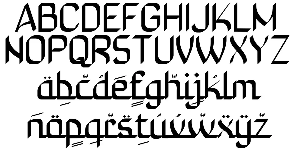 Rowit font specimens