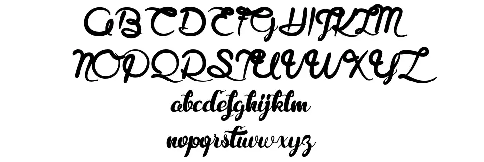 Royal Chickenfont specimens