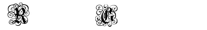 Royal Gothic 字形