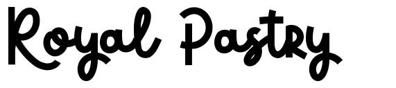 Royal Pastry font