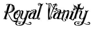 Royal Vanity font
