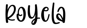 Royela font