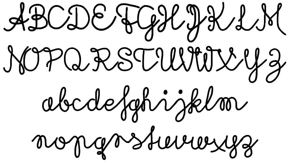 Rubicanfont specimens