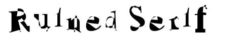 Ruined Serif carattere