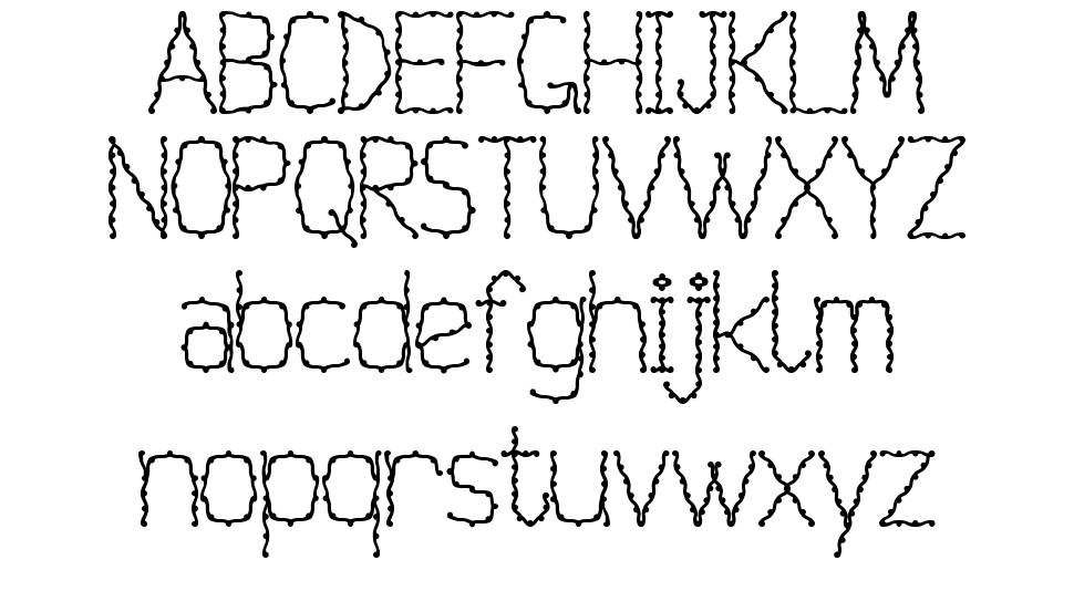 Rumpelstilnexz フォント 標本