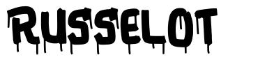 Russelot шрифт