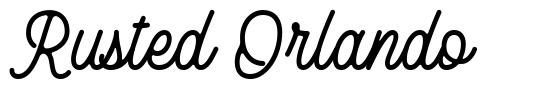 Rusted Orlando font